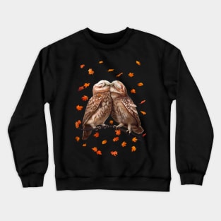 Autumn owls Crewneck Sweatshirt